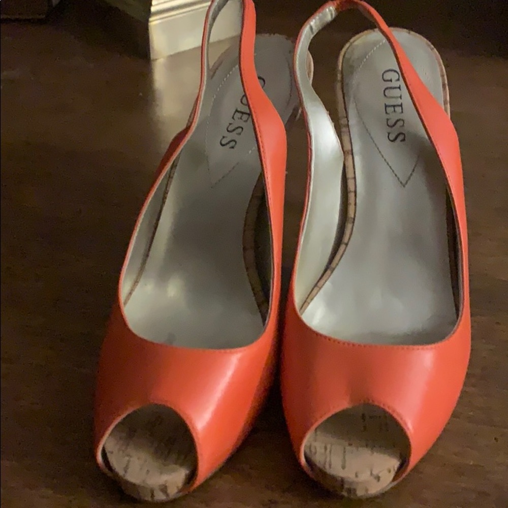 Guess high heels lightly used